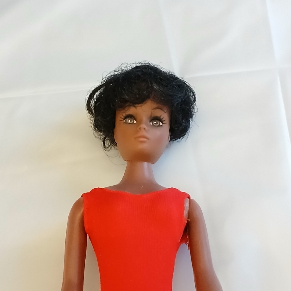 Clone Vintage Bubble Cut Barbie Inspired African-American Clone Barbie Doll